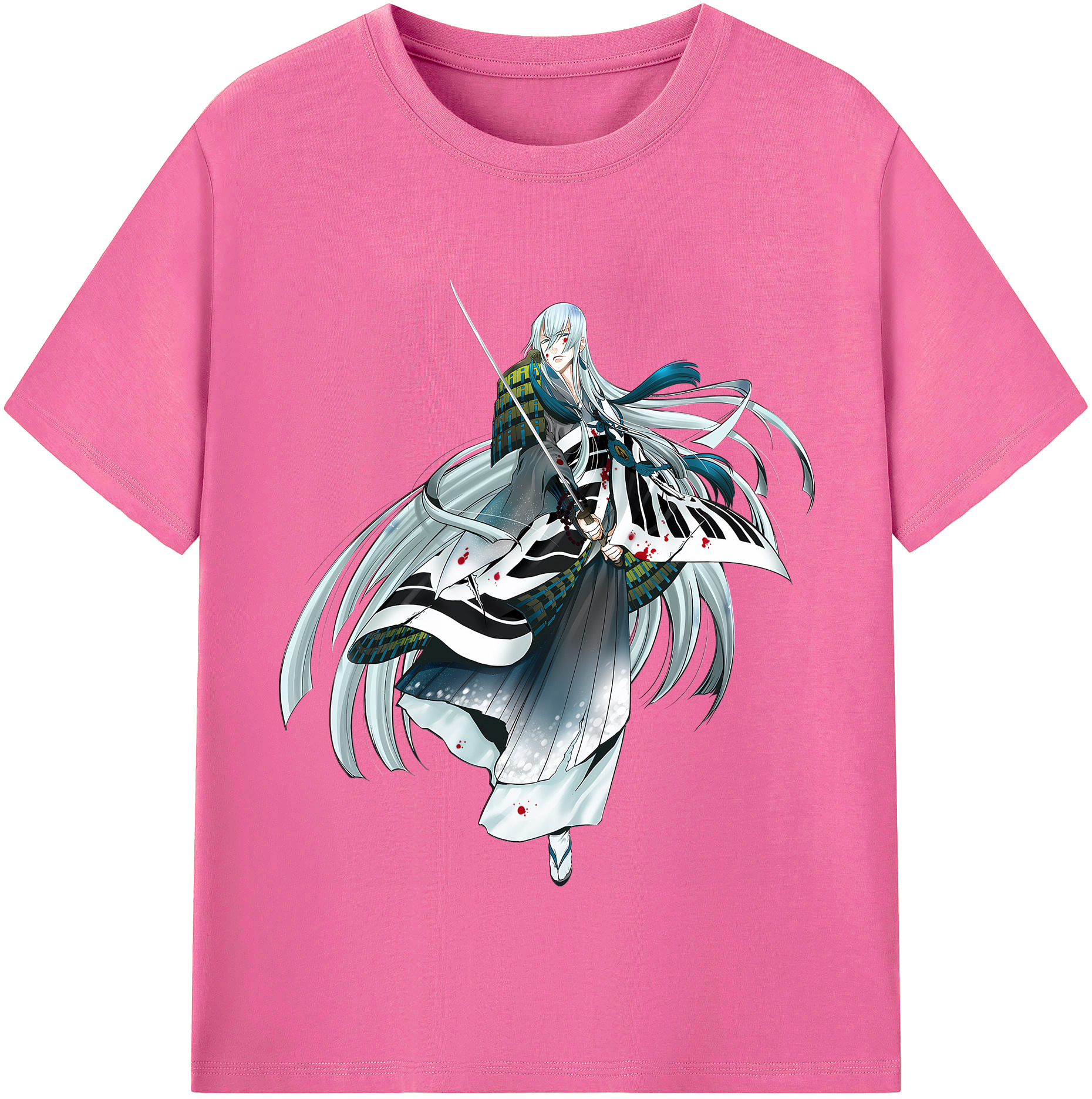 （画像用） 刀剣乱舞 Touken Ranbu レディースカジュアルプリントTシャツ（綿100％）